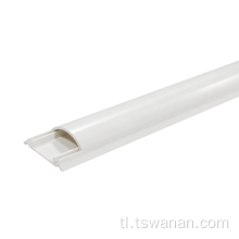 25*10mm PVC Half Round Cable Channel Trunking